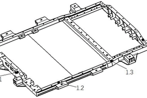 新能源汽車電池盒新型零件間裝配結(jié)構(gòu)