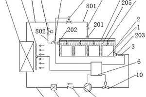 新能源汽車動(dòng)力電池的冷卻裝置