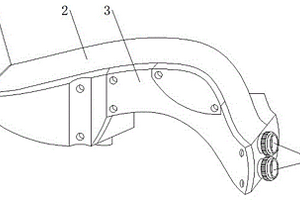 新能源汽車后梁臂結(jié)構(gòu)件