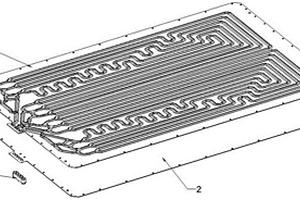 新能源電池包用直冷液冷通用型換熱器結(jié)構(gòu)