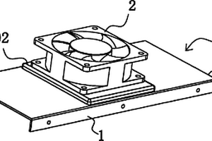 新能源汽車用DC-DC轉(zhuǎn)換器散熱機構(gòu)