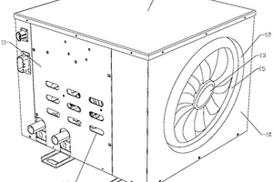 結(jié)構(gòu)緊湊的新能源汽車車輛熱管理系統(tǒng)