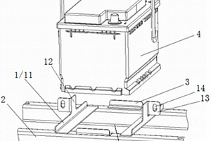 新能源汽車蓄電池快速安裝結(jié)構(gòu)
