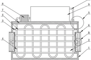 新能源汽車動力電池組的循環(huán)降溫結(jié)構(gòu)