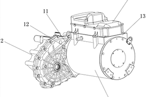 新能源汽車電機電控一體化結(jié)構(gòu)