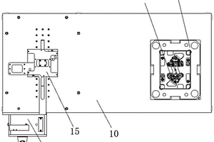 新能源汽車用多嵌件自動化植入注塑模具型腔裝置