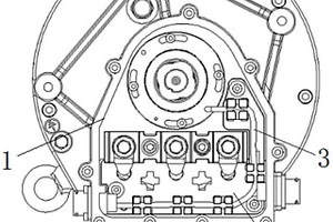 新能源車驅(qū)動電機的旋變線固定結(jié)構(gòu)