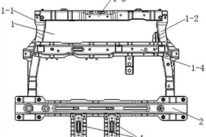 新能源汽車前端框架結(jié)構(gòu)