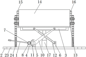 可調(diào)節(jié)安裝高度新能源汽車電池箱體結(jié)構(gòu)