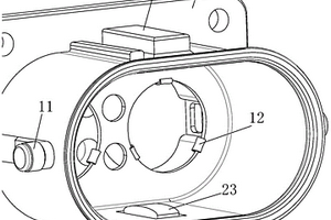 新能源車內(nèi)部連接器用插座殼體