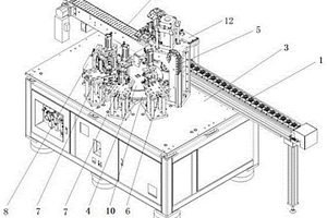 新能源汽車電機(jī)轉(zhuǎn)子多工位智能檢測(cè)線