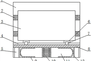 新能源汽車(chē)電池模組減震結(jié)構(gòu)