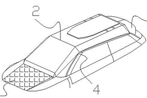 新能源電動車的車頂保護裝置