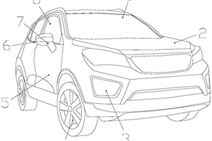 車窗鼓泡積水處理的新能源汽車