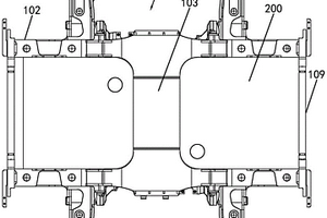用于新能源車輛的電池集成底盤