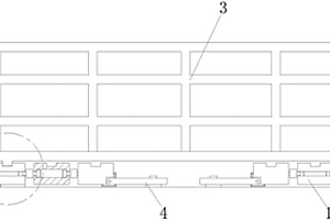 折疊式新能源電動(dòng)汽車用電池安裝架