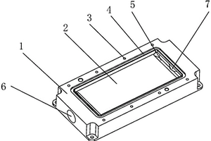 新能源汽車單IGBT模塊的水套冷板
