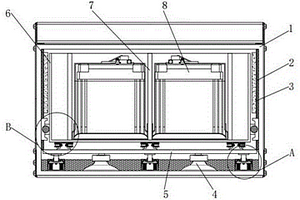 新能源汽車防震電池箱