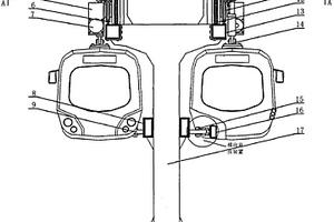 懸掛式新能源軌道公交車