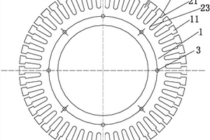 新能源汽車輪轂電機(jī)定子沖片及其加工方法