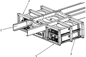 動(dòng)力電池安裝結(jié)構(gòu)、車架總成和新能源商用車