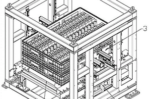 新能源電池料盤(pán)堆疊裝置