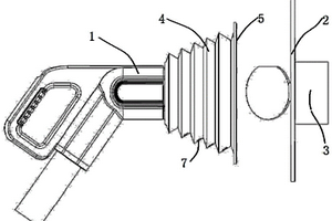 新能源汽車的防雨防塵充電槍