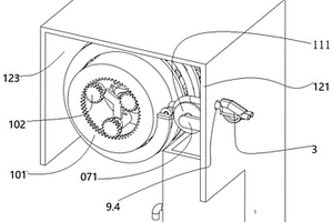 線纜隱藏的新能源汽車充電樁與工作方法