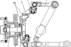 新能源公交車用舒適性高的獨立懸架