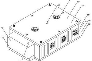 新能源車用便于拆卸的散熱電池箱