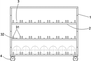 新能源汽車多層式儲氣筒轉(zhuǎn)運裝置