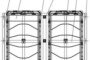 新能源客車頂置固定電池基座
