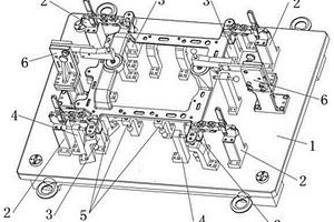 用于新能源汽車電池包支架檢測(cè)的檢具