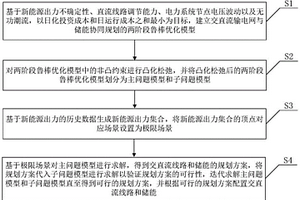 交直流輸電網(wǎng)與儲能協(xié)同規(guī)劃方法及介質(zhì)