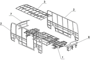 全鋁合金輕量化小巴結(jié)構(gòu)