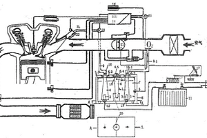 雙套筒式電極用水作燃料的內(nèi)燃機(jī)裝置