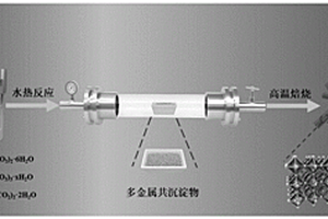 ABO<Sub>3</Sub>型雙鈣鈦礦LaCo<Sub>y</Sub>Ni<Sub>1-y</Sub>O<Sub>3</Sub>納米棒電催化材料及其制備方法