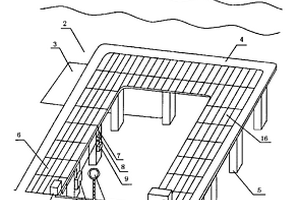 沿海灘涂上方建高架橋式太陽(yáng)能電站的獨(dú)立發(fā)電裝置