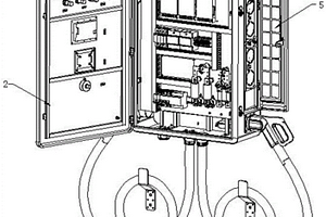 壁掛式雙槍功率分配直流充電樁