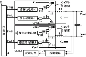 高效率高功率密度GaN全橋逆變器模塊