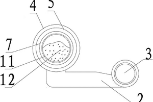 環(huán)狀氣墊圓管帶式組合快裝輸送機用鑲套式氣箱