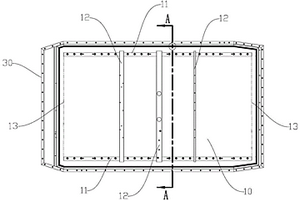 箱體底盤的底板結(jié)構(gòu)、箱體底盤、電池包和汽車