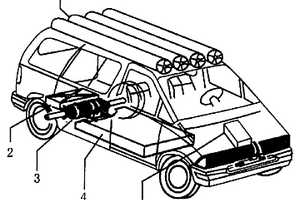 風(fēng)能電動內(nèi)燃機混合動力汽車