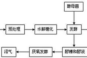 秸稈聯(lián)產(chǎn)乙醇和沼氣的工藝