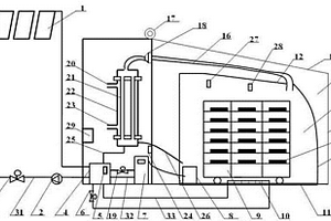 溫室型雙集熱雙保溫太陽(yáng)能熱泵烘干裝置