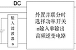 外置并聯分時選擇開關隔離反激周波型單級多輸入逆變器