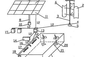 太陽能光伏發(fā)電與風(fēng)電互補應(yīng)用在林業(yè)育苗上的培育裝置