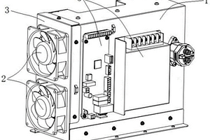 新能源汽車的充電機全包圍散熱組件