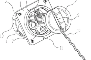 帶有排水防水功能的新能源汽車充電插座