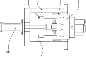 新能源低壓模具可旋轉(zhuǎn)滑塊抽芯機(jī)構(gòu)